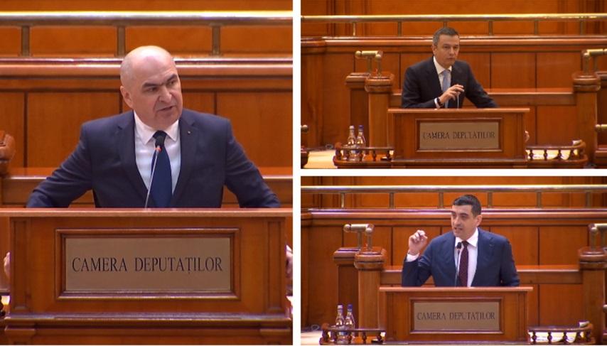 Filmul celei mai tensionate zi din Parlament. Cum a fost dărâmat guvernul Bolojan: "Cât sunteți de ipocriți?"