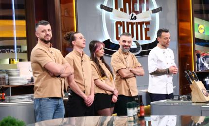 Chefi la cuțite, lider de audiență. Echipa bej, condusă de Chef Ștefan, a câștigat ieri battle-ul