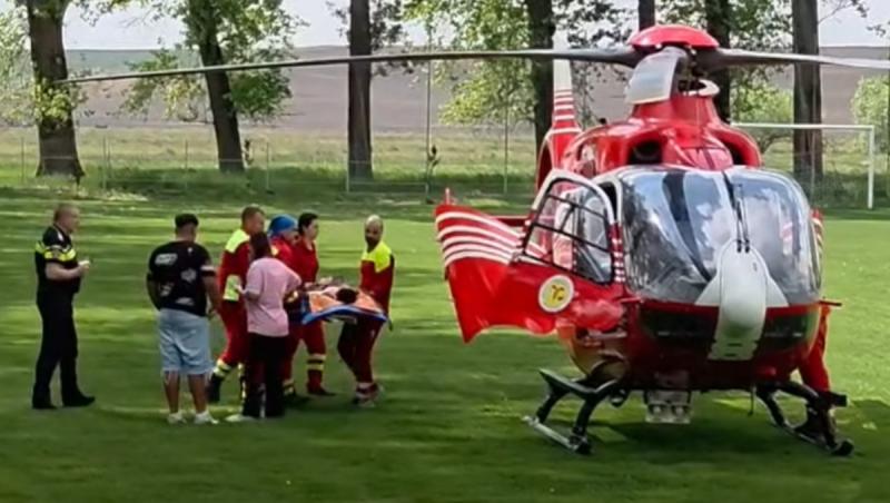 Elev de 12 ani, înjunghiat cu un cuţit de bucătărie de un coleg după o ceartă în pauză