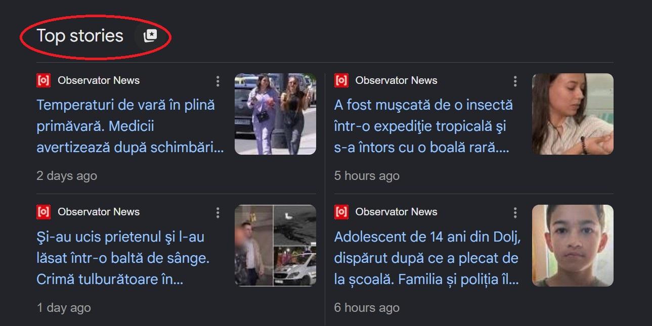 Cum poți vedea știrile de pe ObservatorNews primele în Google. Ghidul celor trei pași pe care îi poți face