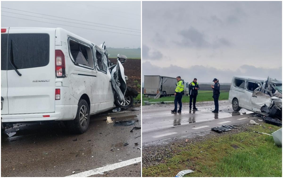 Accident pe Drumul Morţii E85.