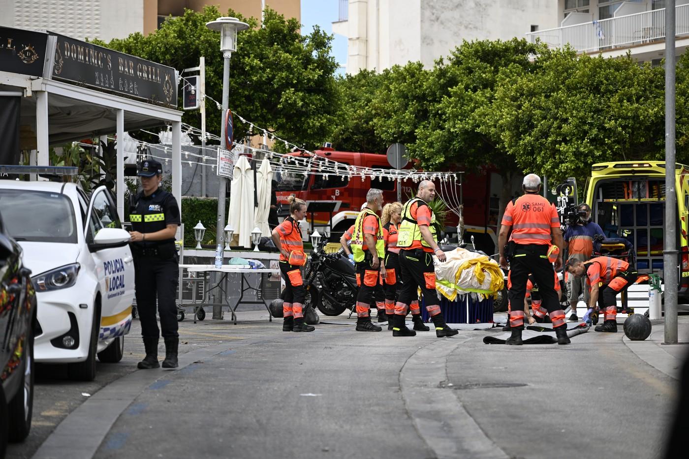 Incendiu de groază într-un bloc din Mallorca