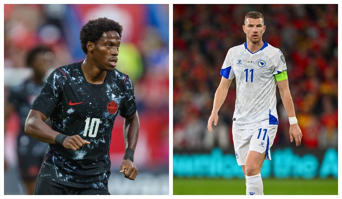 Canadianul Jonathan David şi bosniacul Edin Dzeko sunt consideraţi printre cei mai buni atacanţi de la Cupa Mondială 2026