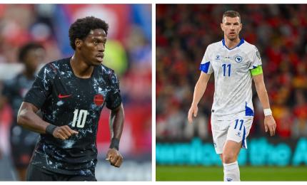 Canadianul Jonathan David şi bosniacul Edin Dzeko sunt consideraţi printre cei mai buni atacanţi de la Cupa Mondială 2026