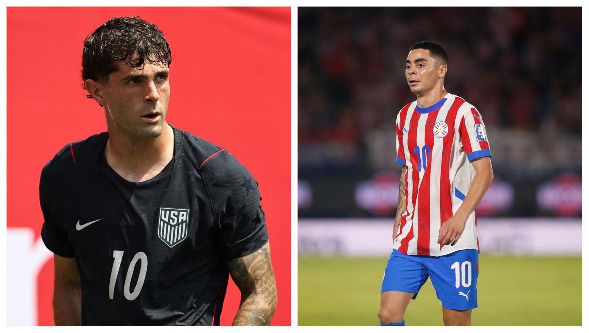 Christian Pulisic (SUA) şi Miguel Almiron (Paraguay) sunt "decarii" celor două naţionale care se înfruntă la Los Angeles