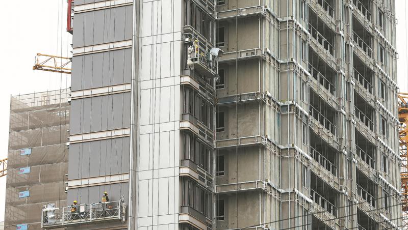 Record absolut. O clădire de 26 de etaje, finalizată în 5 zile cu o metodă "aproape ireală"