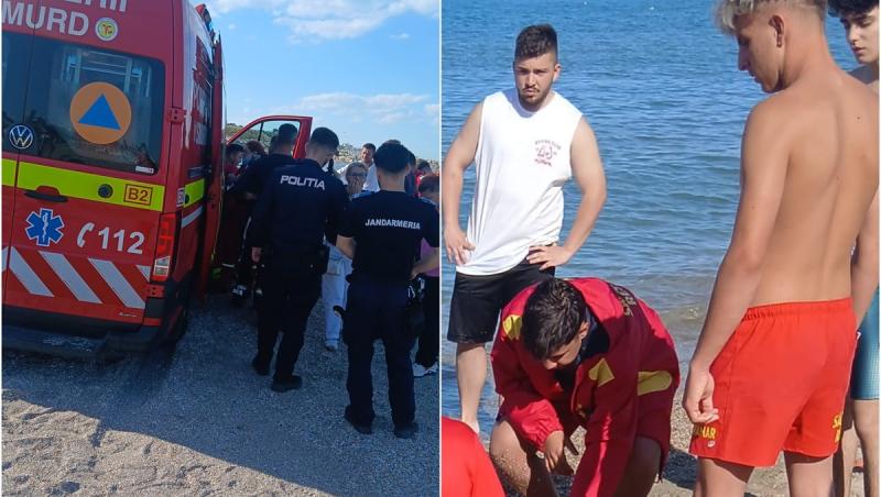Adolescent de 16 ani, scos din mare aproape inconştient, pe plaja Neversea. Ar fi băut alcool înainte
