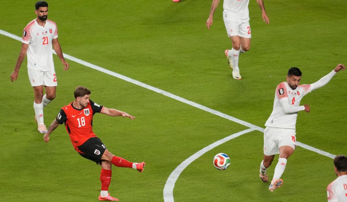 Austria - Iordania 1-0, la Cupa Mondială de Fotbal. Austriecii au deschis scorul cu un gol superb