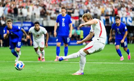 Anglia - Croaţia, 1-0. Harry Kane înscrie din penalty