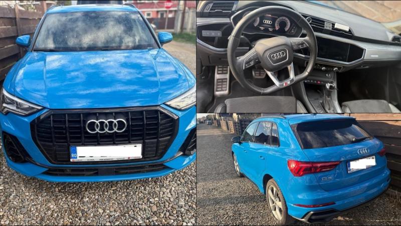 ANAF scoate la vânzare un Audi Q3 din 2020 . De la ce preț pornește