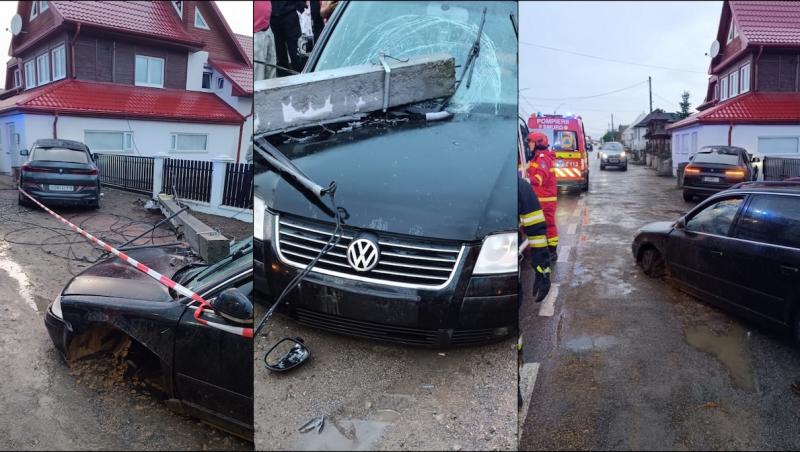 Accident grav între două maşini, în Bivolărie. Două victime au fost transportate la spital