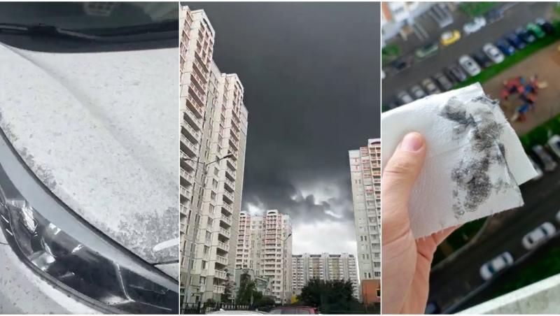 "Ploaie cu petrol" la Moscova, după atacul ucrainenilor. Zelenski: Dacă Ucraina arde, arde şi Moscova voastră