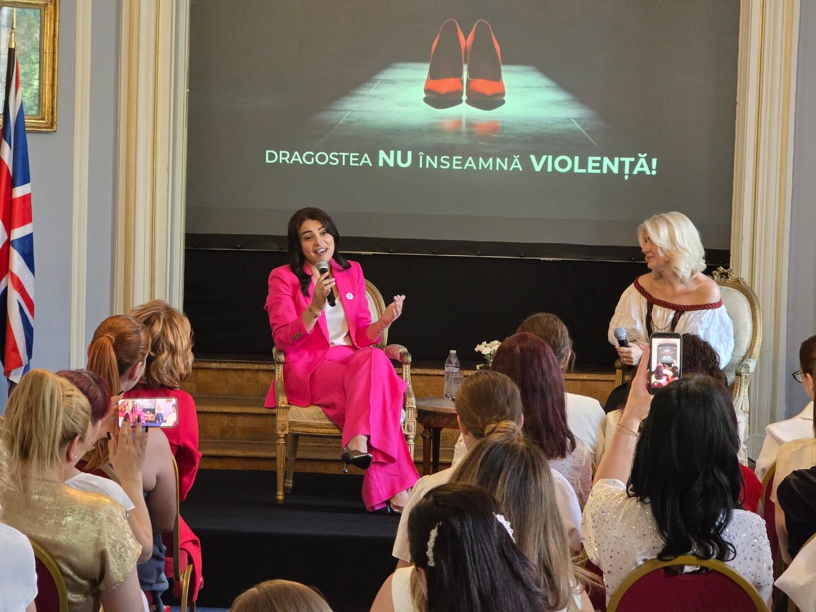 Dragostea poartă pantofii roşii. SHERO a ajuns la Londra