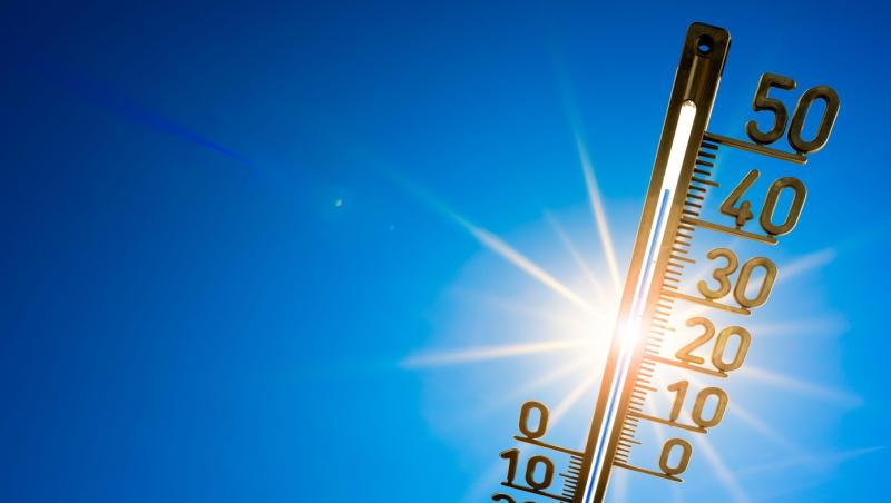 15 județe intră în cod galben de caniculă până luni. Vor fi temperaturi de 36 de grade