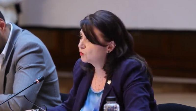 Monica Anisie, propusă pentru Ministerul Educaţiei, răspunsuri cu ChatGPT în comisie