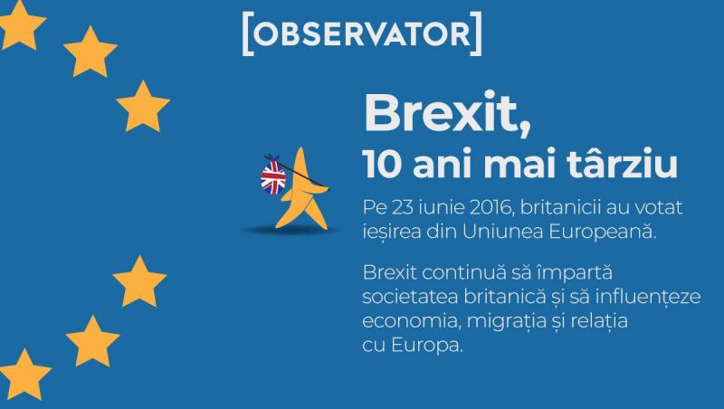 10 ani de la Brexit. Ce s-a schimbat și de ce regretă englezii: birocrație, imigrație și o liră mai slabă