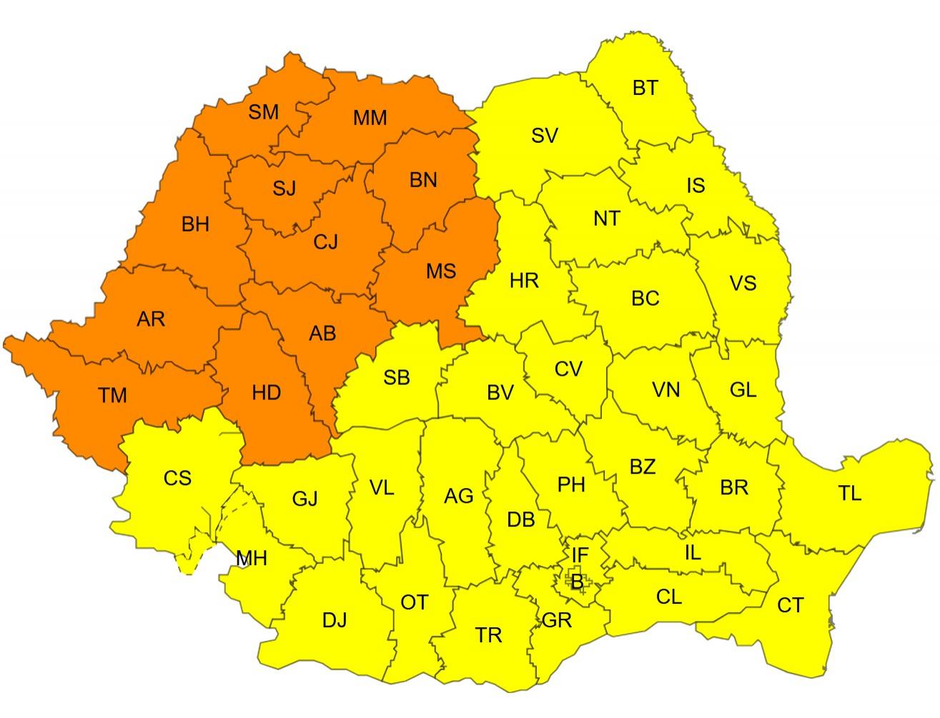 Cupolă de foc peste România: Temperaturile urcă de la 35°C la 37°C în doar 24 de ore. Zonele afectate