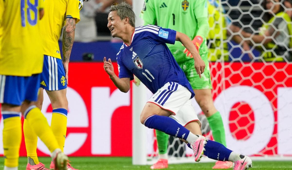 Japonia - Suedia 1-1. Maeda a deschis scorul, iar Elanga a egalat cu un şut superb