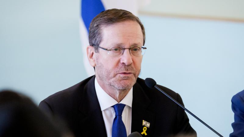 Preşedintele Israelului vine în România. Isaac Herzog se va adresa Parlamentului luni, de la ora 17:00