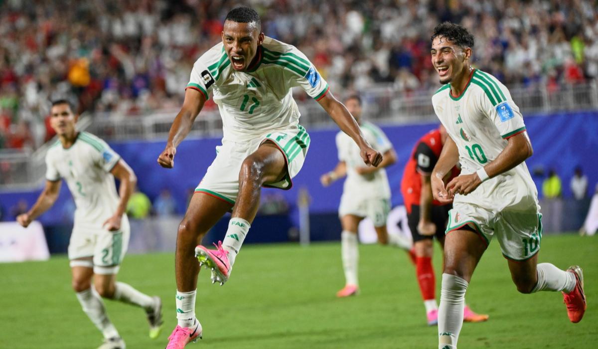 Algeria - Austria 2-2. Algeria revine din nou în joc, după golul marcat de Mahrez. Sabitzer, şut superb