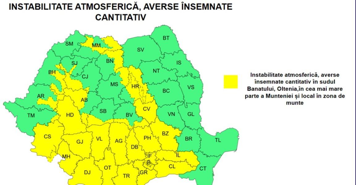 Cod roșu de temperaturi extreme în România: 41 de grade la umbră, nopți tropicale și restricții de circulaţie