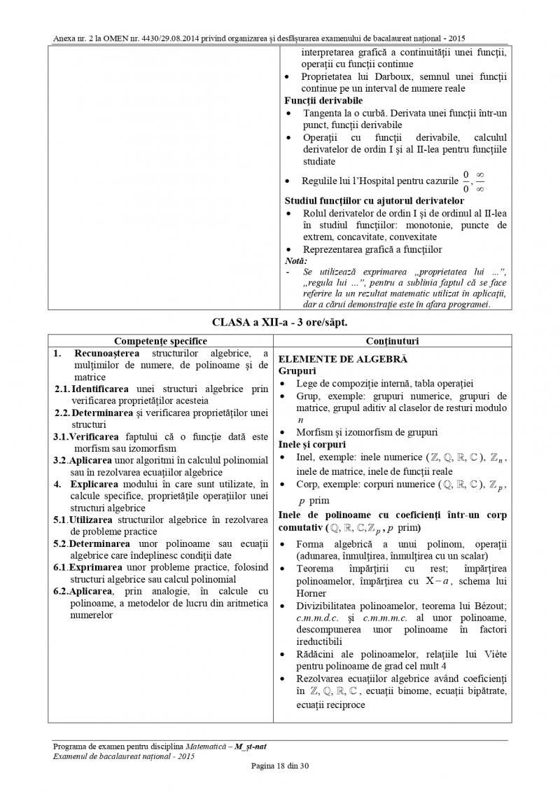Subiectele la matematică de la BAC 2026, publicate astăzi
