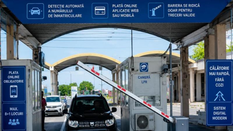 Taxa de pod la Giurgiu-Ruse se va putea plăti electronic din 15 iunie. CNAIR a lansat eTarifGiurgiuPod
