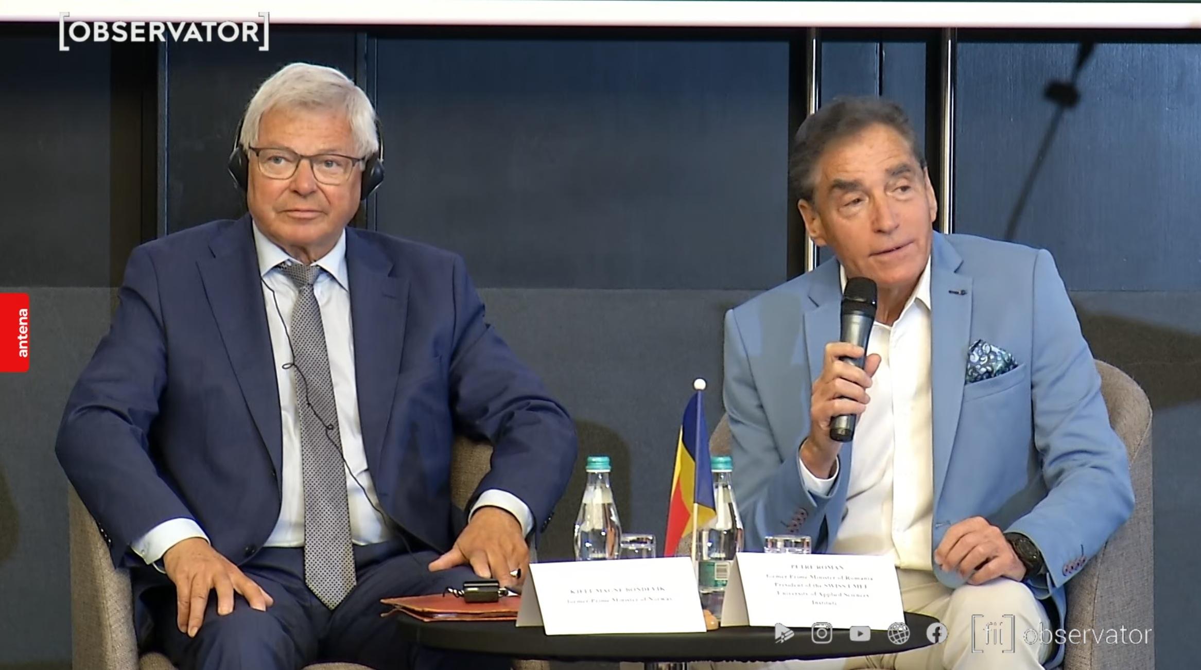 "Războiul nu poate continua la nesfârșit, dar Ucraina nu poate să cadă". Kjell Bondavik, invitat în România