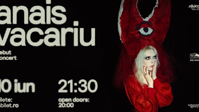 Anais Vacariu susţine concertul de debut miercuri, 10 iunie, în Club Expirat din Bucureşti