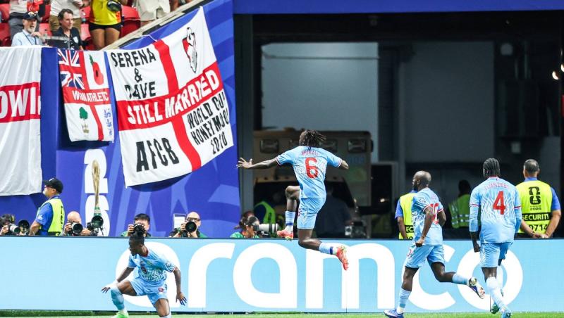 Anglia - RD Congo 0-1, LIVE pe Antena 1. Surpriză totală la Atlanta: africanii deschid scorul