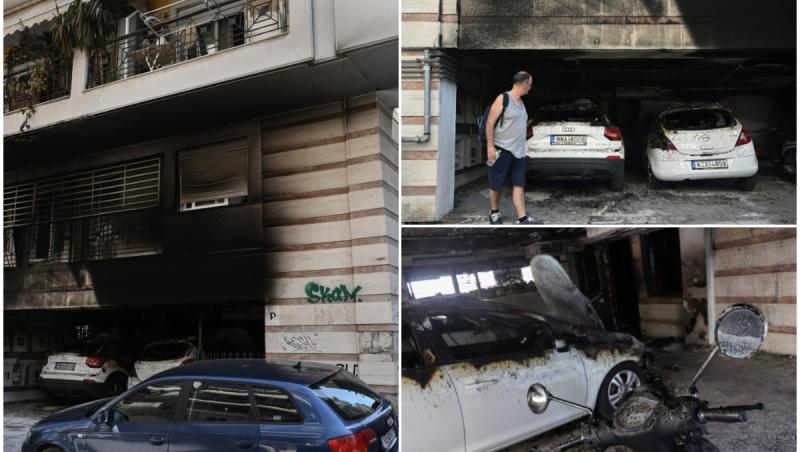 Locuinţele şi maşinile unor oficiali ai Guvernului grec, atacate cu bombe artizanale. Cinci persoane, rănite