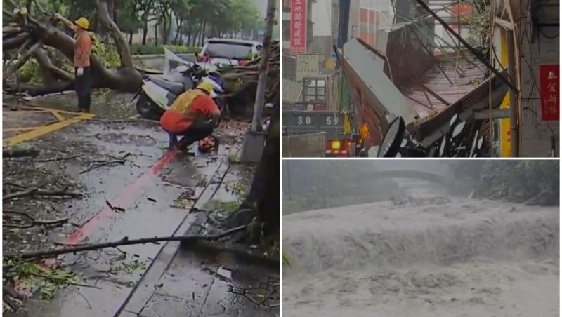 Taifunul Bavi ameninţă China. Aproape 2 milioane de persoane au fost evacuate