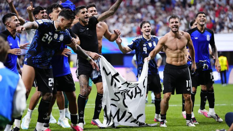 Argentina riscă sancţiuni disciplinare după banner-ul despre Insulele Falkland