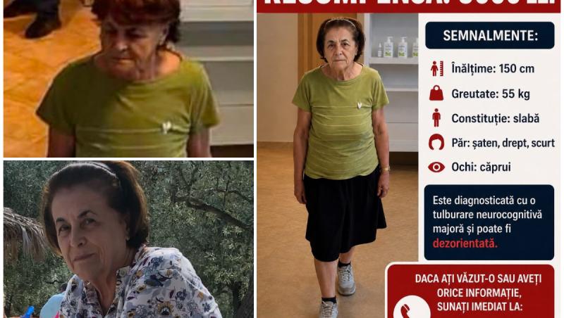 Persoană dispărută din București. Vasilica a plecat de acasă acum o săptămână, familia oferă recompensă pe loc