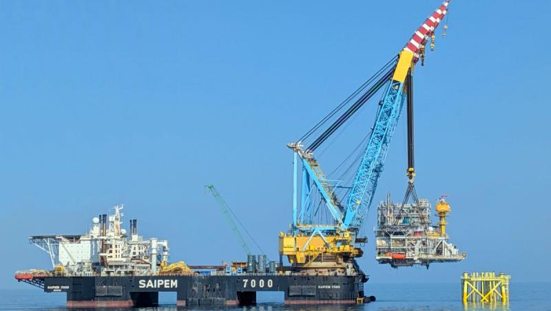Plaforma Neptun Alpha a fost instalată în Marea Neagră. Când va începe producţia de gaze din Neptun Deep