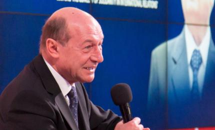 Fostul preşdinte Traian Băsescu. 21 decembrie 2015