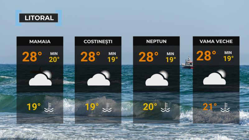 Vremea de mâine 28 mâine. Zonele din România unde temperaturile vor ajunge la 24 de grade Vremea de mâine 28 mâine. Zonele din România unde temperaturile vor ajunge la 24 de grade