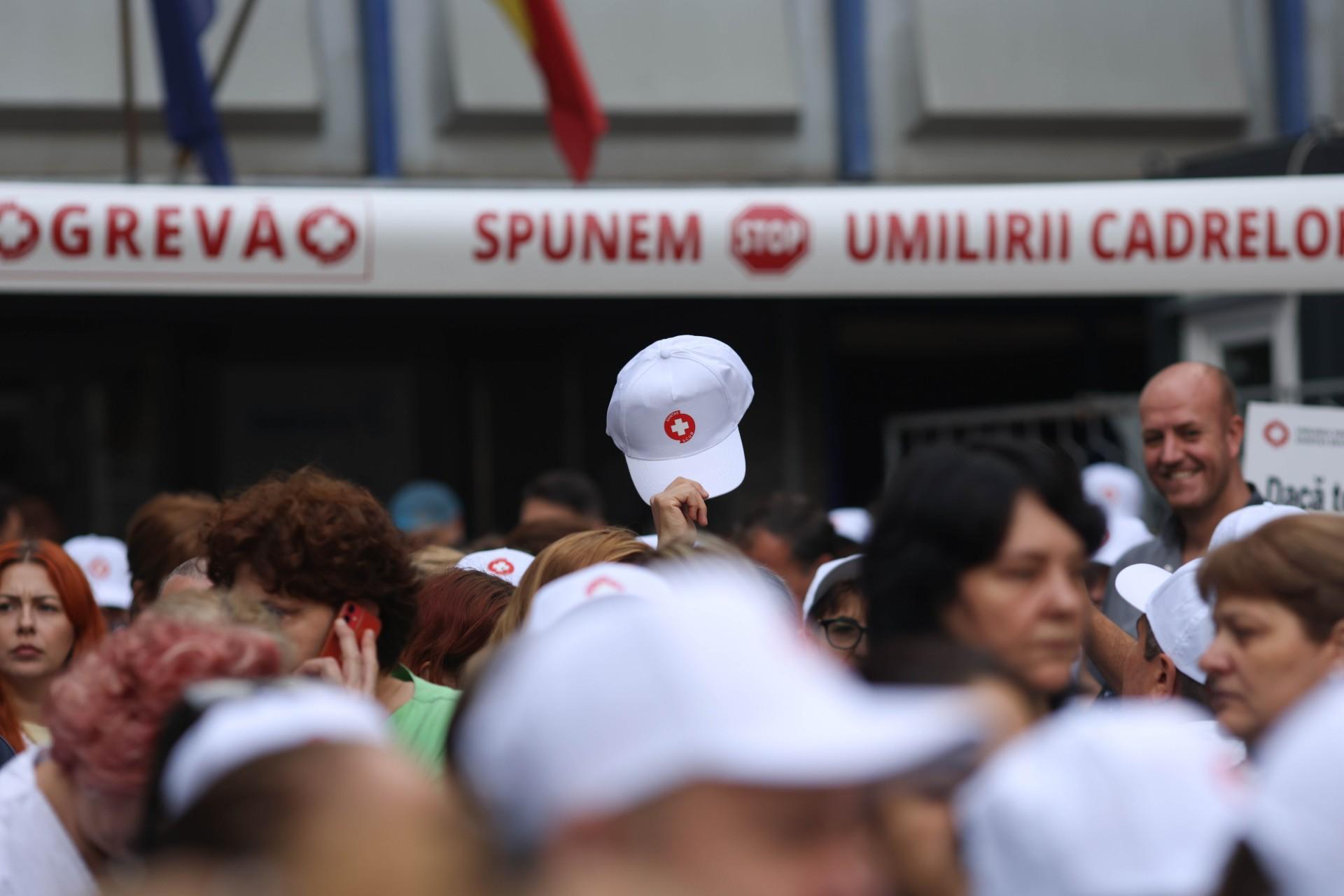 Grevă generală în Sănătate: În 500 de spitale sunt asigurate doar serviciile medicale esențiale