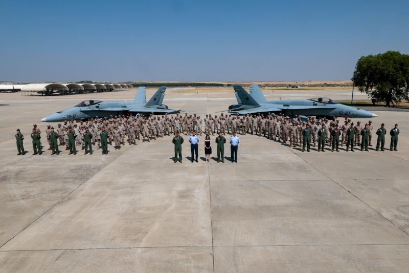 Spania trimite în România 7 avioane F-18, 200 de militari şi trei elicoptere NH-90 să vâneze drone ruseşti