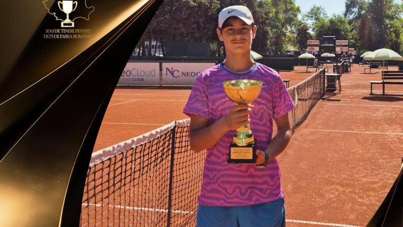 Ascensiune remarcabilă în tenisul mondial. Albert Ivan, jucătorul de 15 ani care învinge lideri europeni