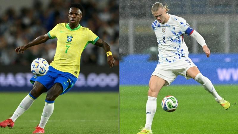 Brazilia - Norvegia, ora 23.00, LIVE TEXT. Meci de cinci stele la New Jersey, &icirc;n optimile Cupei Mondiale 2026