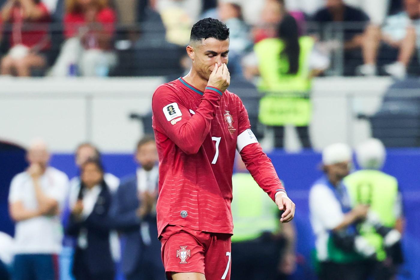 Cristiano Ronaldo în lacrimi după eliminarea Portugaliei de la Cupa Mondială
