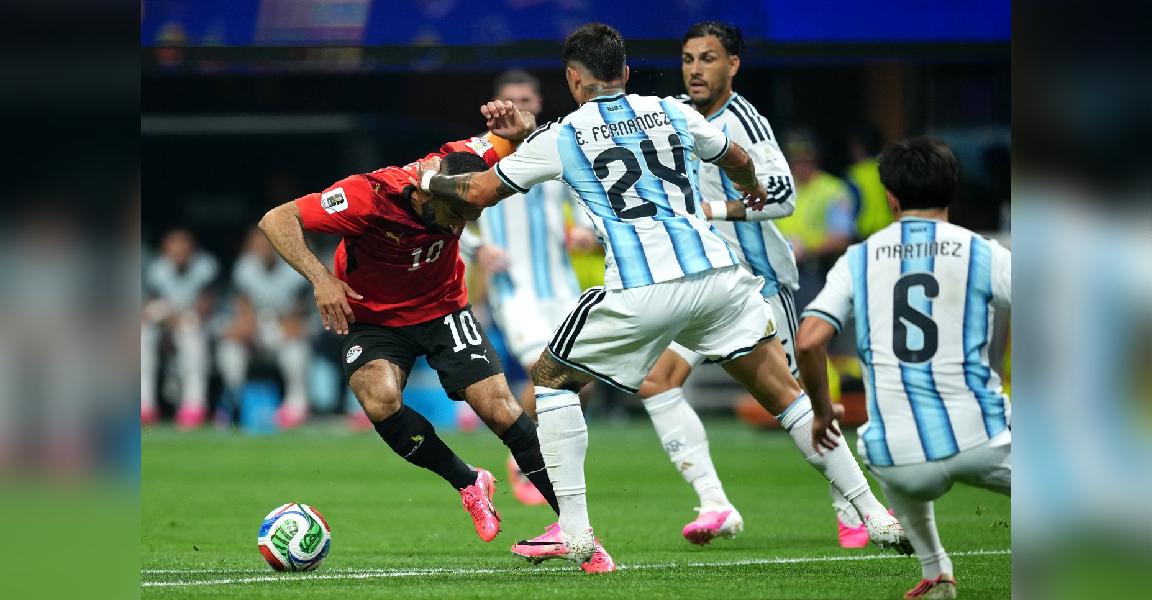Ocazii din plin pentru Argentina. Egiptenii conduc cu un gol marcat de Ibrahim