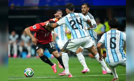 Ocazii din plin pentru Argentina. Egiptenii conduc cu un gol marcat de Ibrahim