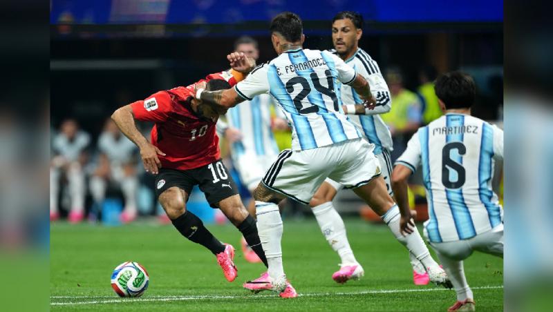 Argentina - Egipt 0-1 la pauză. Ocazii din plin pentru Argentina. Egiptenii conduc cu un gol marcat de Ibrahim