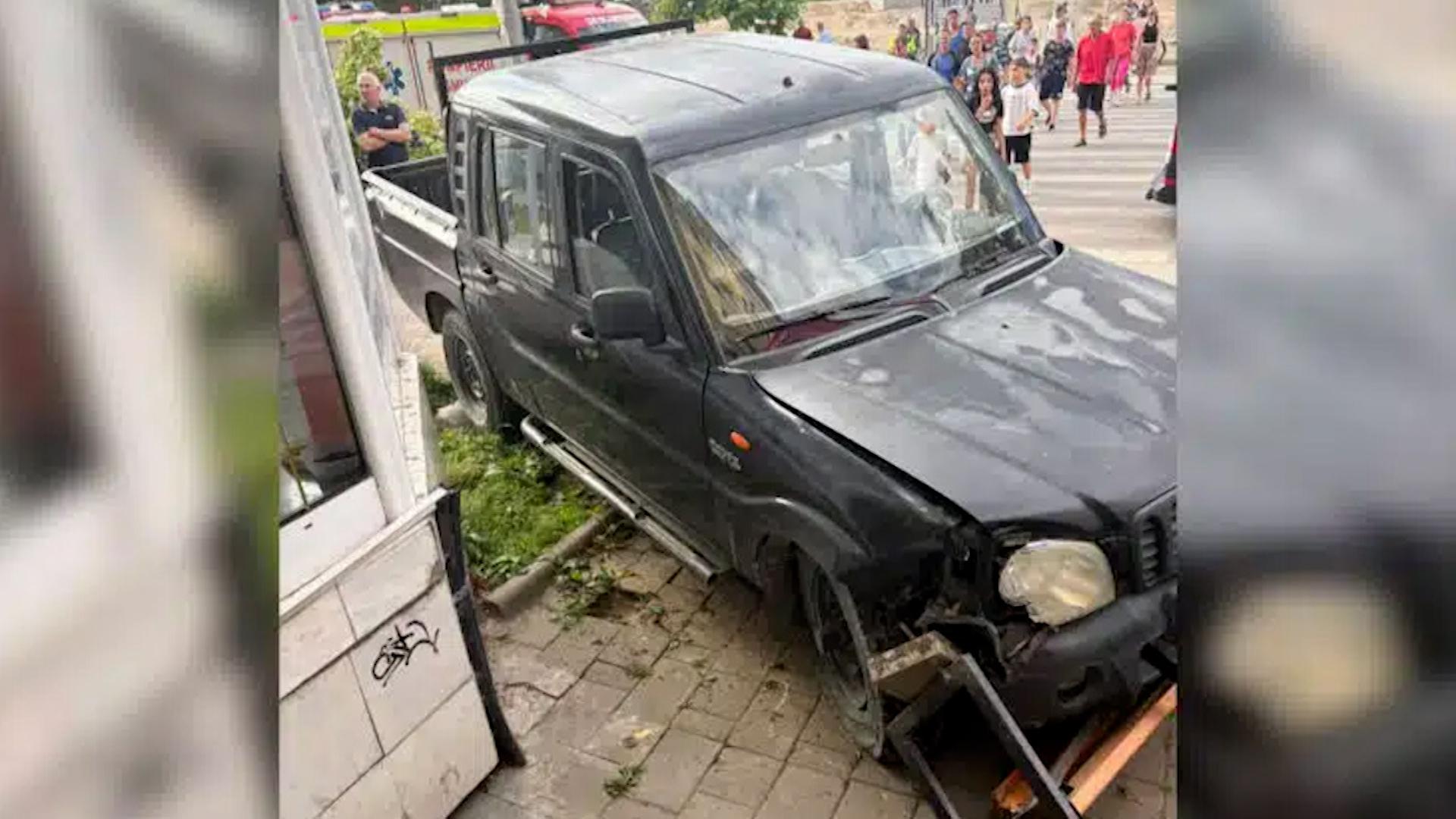 Filmul teribulului accident din Tulcea. Tatiana a murit aşteptând pe o bancă
