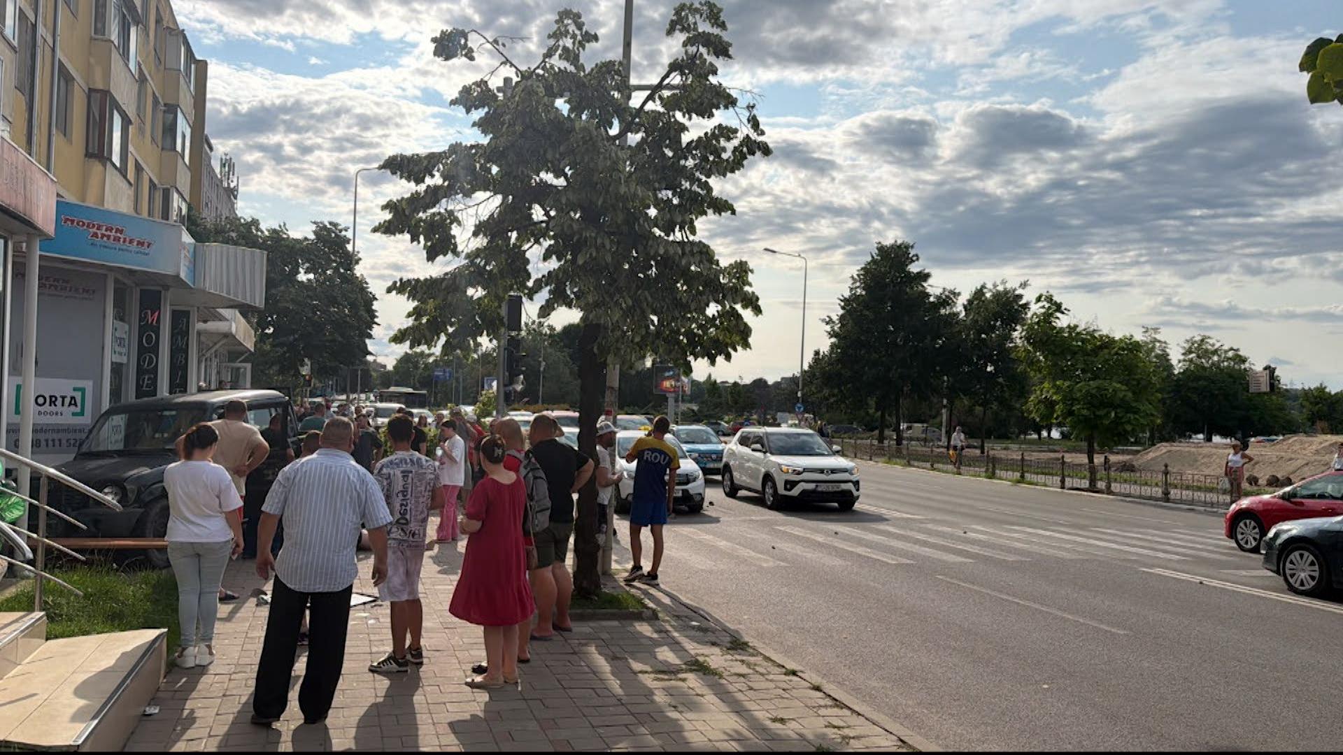Filmul teribulului accident din Tulcea. Tatiana a murit aşteptând pe o bancă