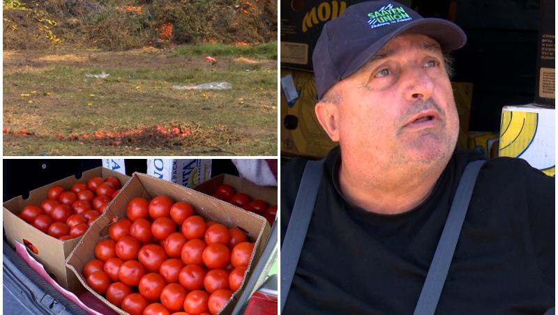 "Marfă frumoasă şi nu ai cui vinde". Fermierii români nu îşi mai pot da roşiile nici cu 1 leu kilogramul