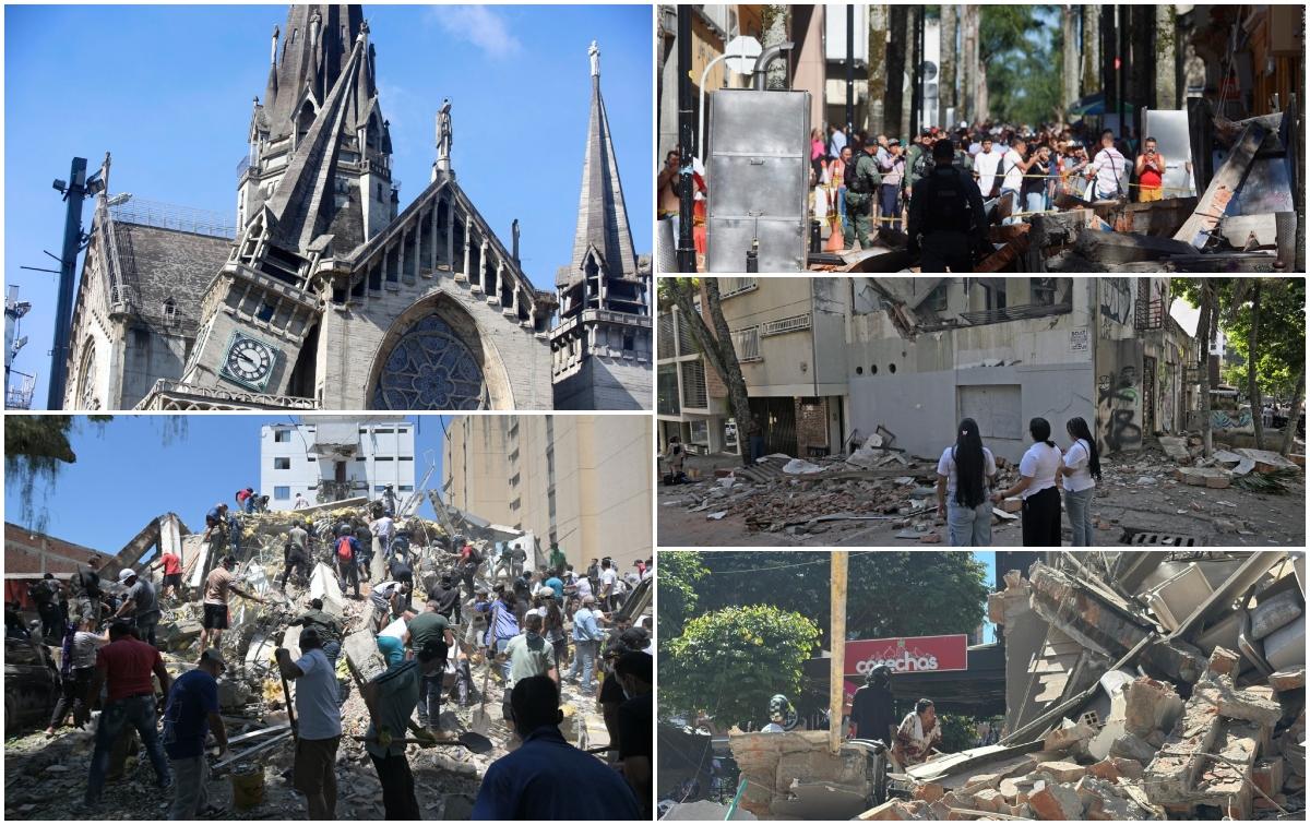Cel puţin 132 de morți şi 570 răniți în urma unui cutremur de 7.4 în Columbia. S-a instituit stare de urgență
