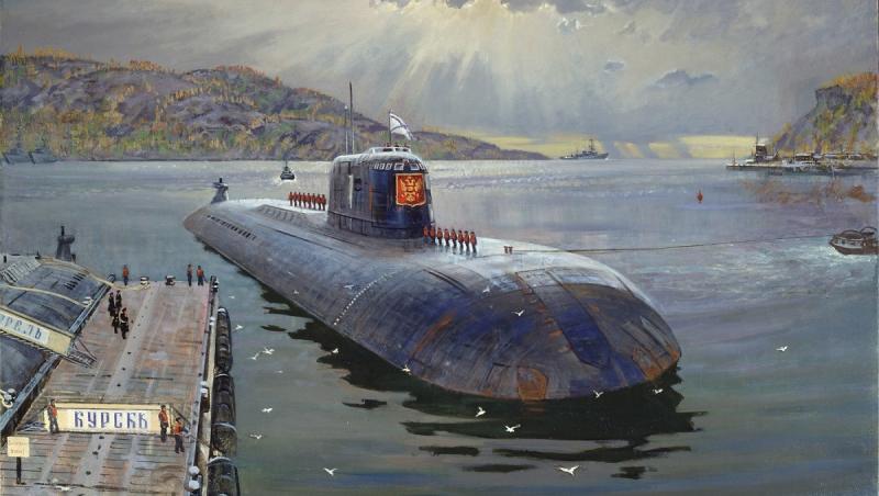 Pe 12 august 2000, submarinul nuclear rusesc Kursk a explodat și s-a scufundat în Marea Barents